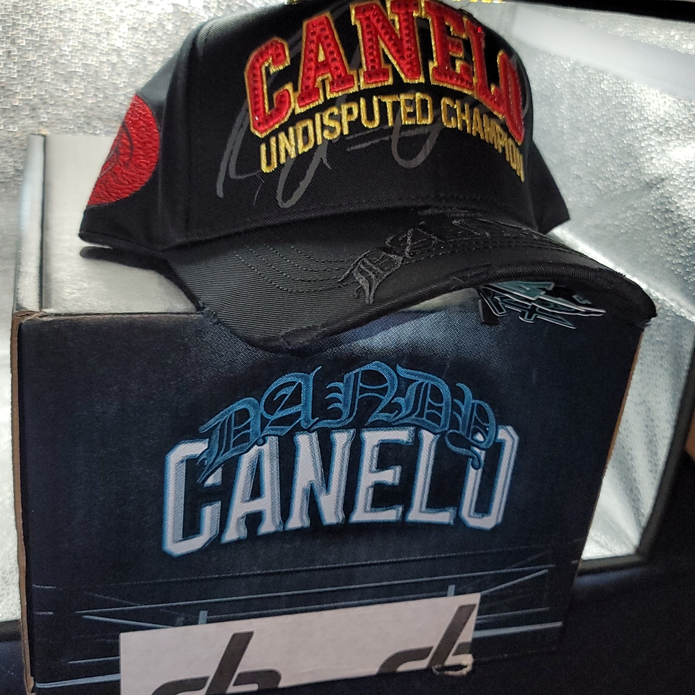 Canelo Undisputed Champion Black Cap View 5